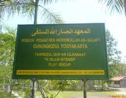 Daftar Pondok Pesantren di Gunung Kidul